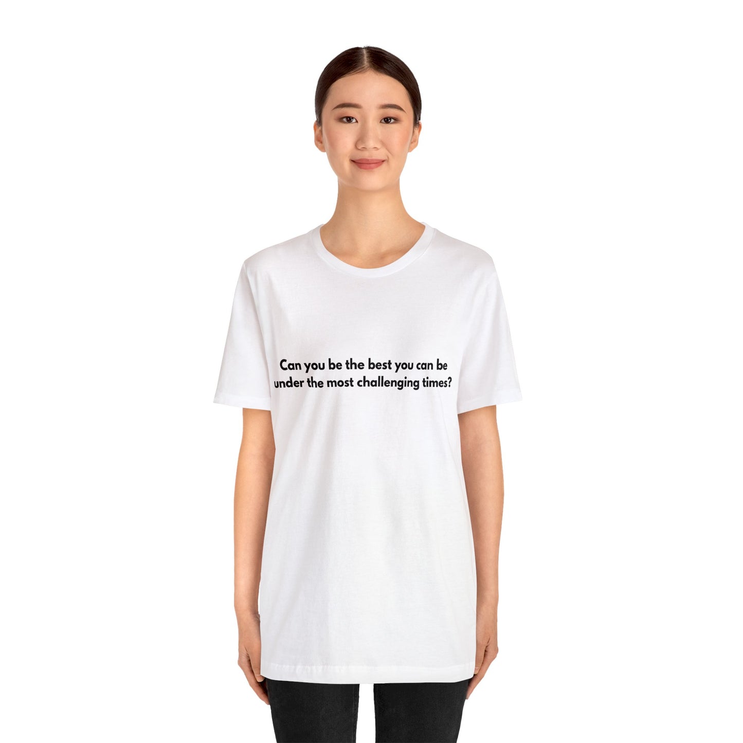 Can you be the best You? (#1): Unisex Jersey Short Sleeve Tee