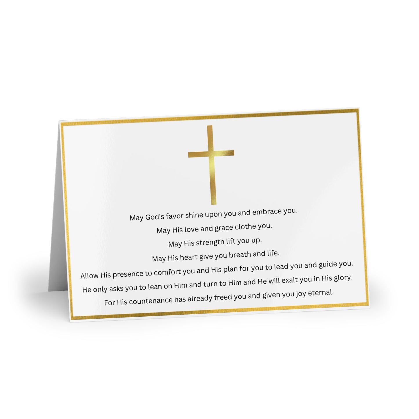 Blessings Poem: Greeting Cards (1 or 10-pcs)