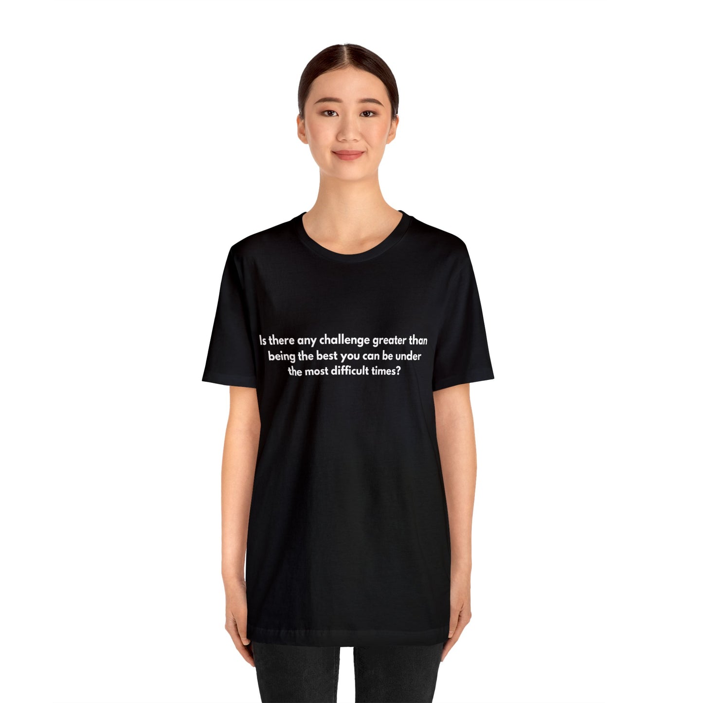 Can you be the best You? (#3): Unisex Jersey Short Sleeve Tee